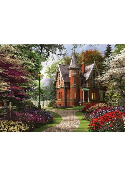 11294 Ks, Victorian Cottage In Bloom, 2000 Parça Puzzle