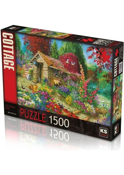 22004 Ks, Bahçe Kulübesi 1500 Parça Puzzle