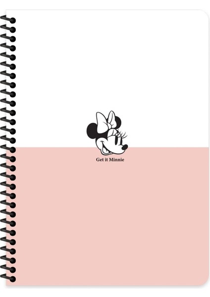 16.5X22.5 Kareli Defter - Get It Minnie (80 Yaprak)