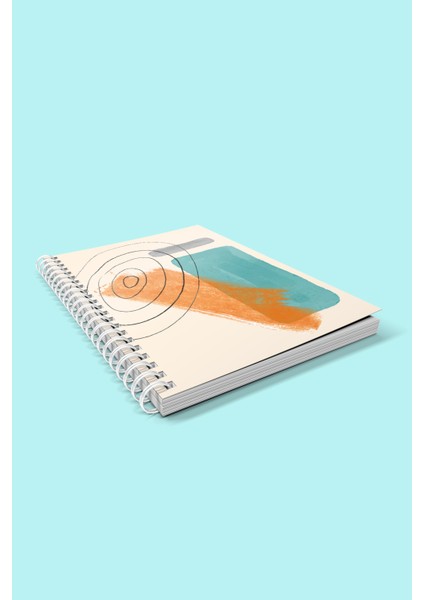 3'lü Spiralli Çizgili Defter Seti A5 (15X21CM) fiyatları