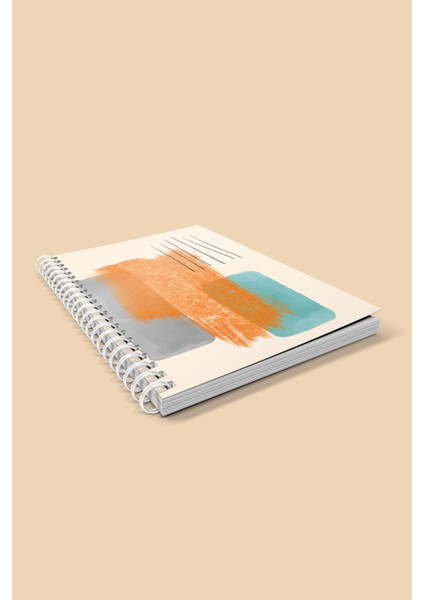 3'lü Spiralli Çizgili Defter Seti A5 (15X21CM) modelleri