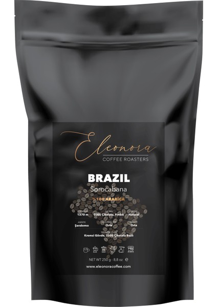 Eleonora Coffee Roasters Brazil Signature Sorocabana Nitelikli Kahve 250 gr |