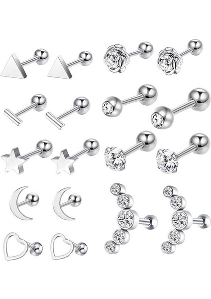 18X Tragus Küpe Seti (Yurt Dışından) fiyatları