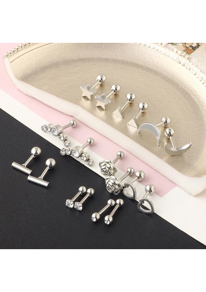 18X Tragus Küpe Seti (Yurt Dışından) fırsatları