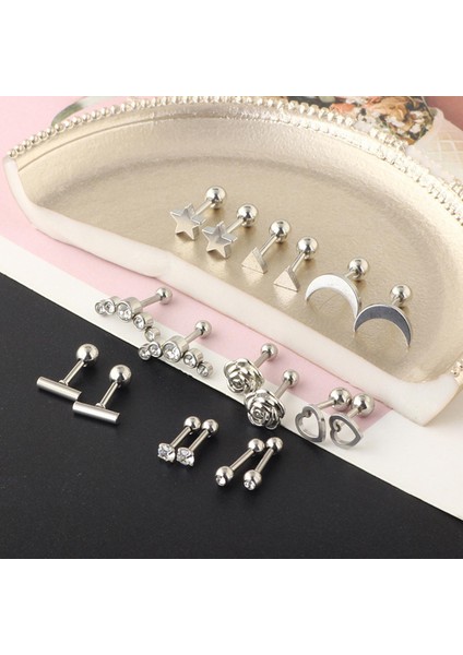 18X Tragus Küpe Seti (Yurt Dışından) indirimleri