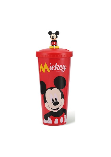 Çocuk Sippy Kupası Karikatür Sevimli Mickey Mouse Stitch Olaf Bebek Bardak Meyve Suyu Süt Kupası Yetişkin Sippy Kupası Saman Kupası 640ML | Kupa (Yurt Dışından)