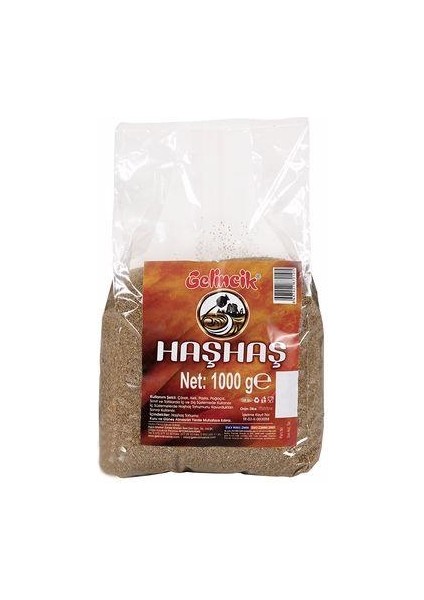 Sarı Haşhaş Tohumu 1 kg