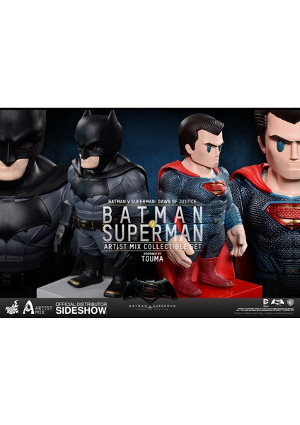 Bvs Batman & Superman Artist Mix Figure Set