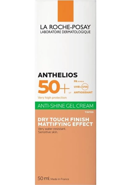 La Roche-Posay Anthelios SPF50+ Tinted Anti Shine Gel Cream 50ML