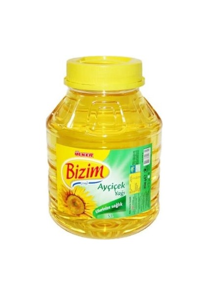 Bizim Ayçiçek Yağı 5 lt