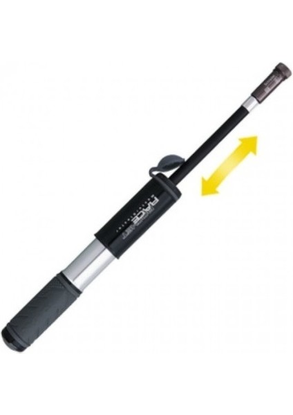 Race Rocket 120 Psi Siyah Bisiklet Pompa