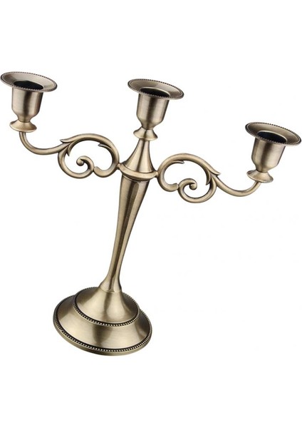 3 Mumluk Şamdan Bronz (Yurt Dışından) fırsatları