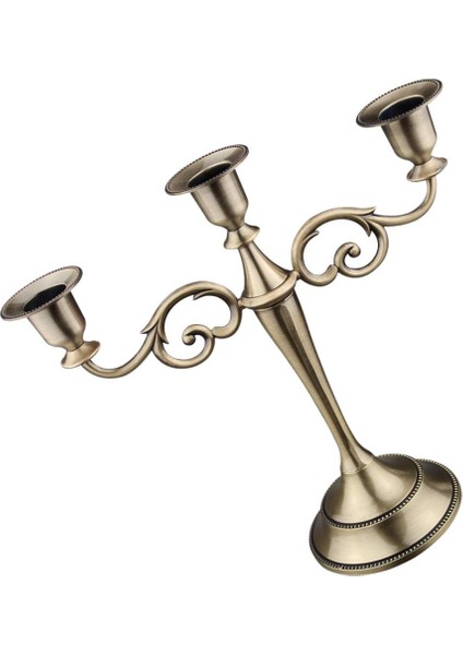 3 Mumluk Şamdan Bronz (Yurt Dışından) indirimleri
