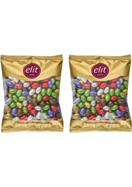 Elit Çikolata Yumurta 1 kg 2'li Set Glutensiz