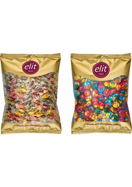 Sütlü Çikolata 1 kg-Minibon Şeker 1 kg Set Glutensiz