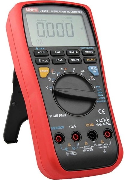 UT-533 Dijital Izalasyon Test Cihazı Multimetre