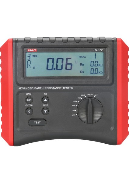 UT-572 Gelişmiş Toprak Direnci Test Cihazı