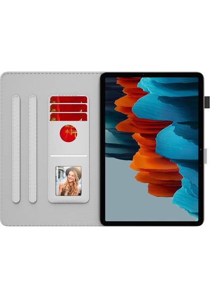 Samsung Galaxy Tab S7 + 12.4 Inç T970 / T976B Için Kılıf Sonbahar Yaprakları (Yurt Dışından) modelleri
