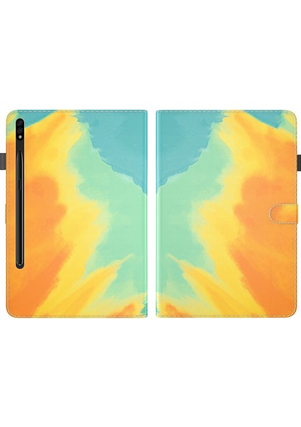 Samsung Galaxy Tab S7 + 12.4 Inç T970 / T976B Için Kılıf Sonbahar Yaprakları (Yurt Dışından) fırsatları
