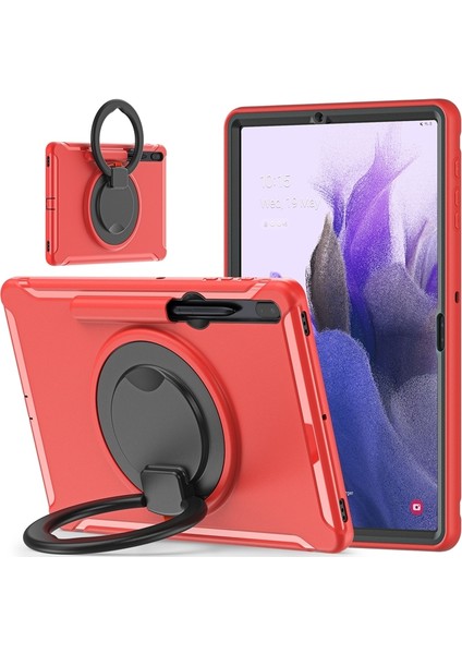 Samsung Galaxy Tab S7 + / S7 Fe 12.4 Inç T970 Tpu + Pc Kılıfı Red (Yurt Dışından) modelleri