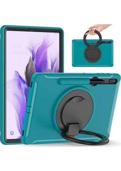 Samsung Galaxy Tab S7 + / S7 Fe 12.4 Inç T970 Tpu + Pc Kılıfı Blue (Yurt Dışından)
