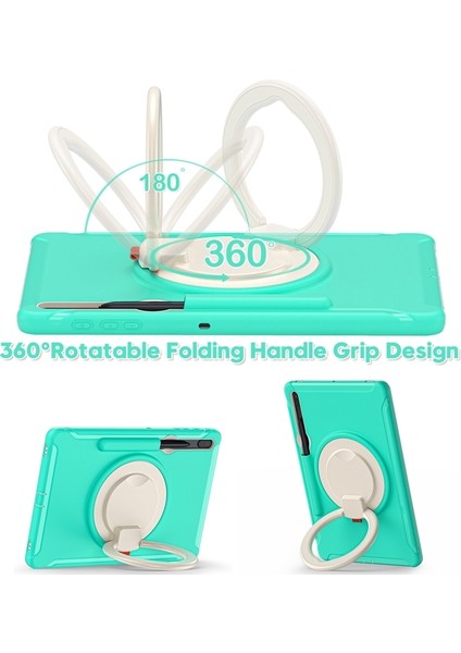 Samsung Galaxy Tab S7 + / S7 Fe 12.4 Inç T970 Tpu + Pc Kılıfı Mint Green (Yurt Dışından) fırsatları