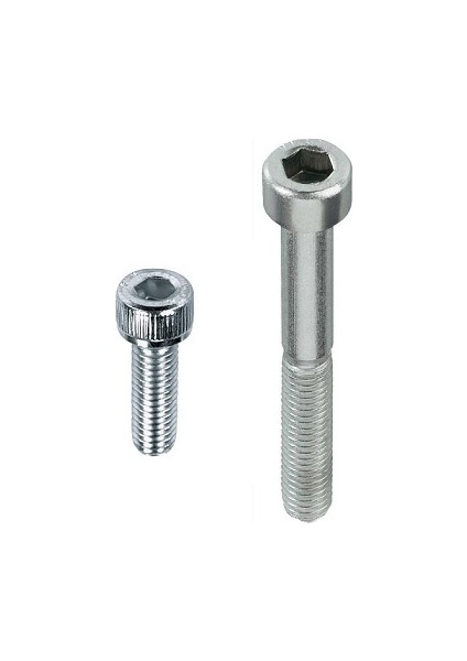 M12X80 DIN912 Imbus Cıvata 8.8 Beyaz 3 Lü Paket