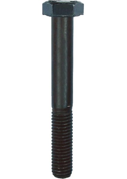 M12X55 DIN933 Cıvata(Altıgen) 8.8 Siyah 5 Li Paket