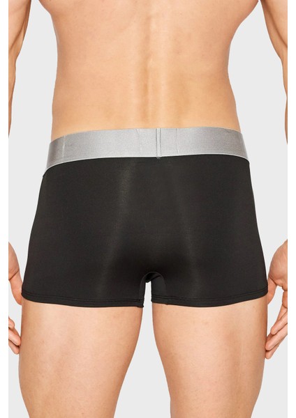 Calvin Klein Erkek 3'lü Trunk Boxer Seti Steel Micro