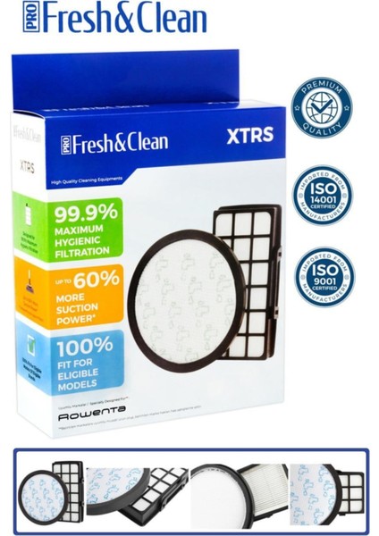 Rowenta Ro 6985EA X-Trem Power Cyclonic Uyumlu Filtre Seti