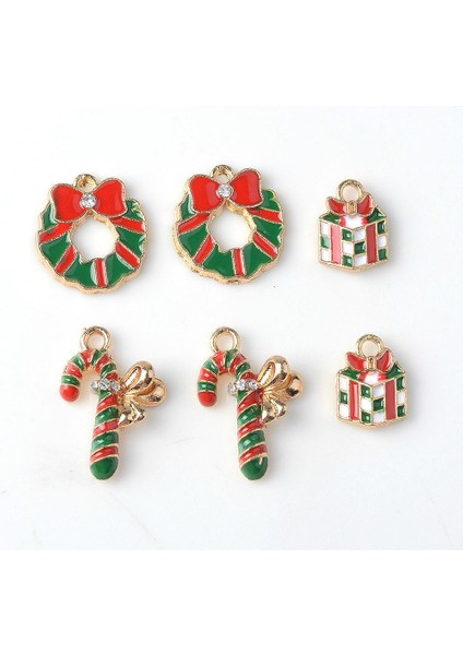 2x 10 Adet Çeşitli Emaye Charm Kolye Noel Ağacı Kardan Adam Garland Hediye (Yurt Dışından) fırsatları