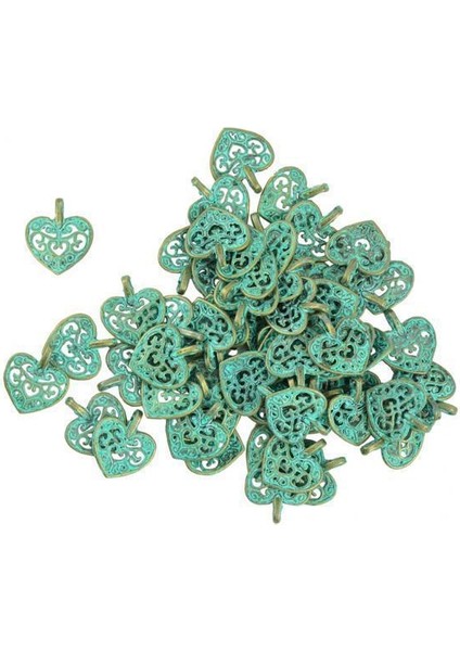 Kalpler Kolye Charms 3 Adet (Yurt Dışından)