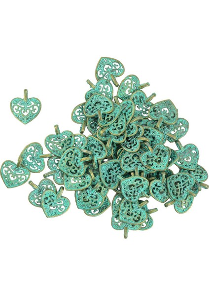 Kalpler Kolye Charms 3 Adet (Yurt Dışından)