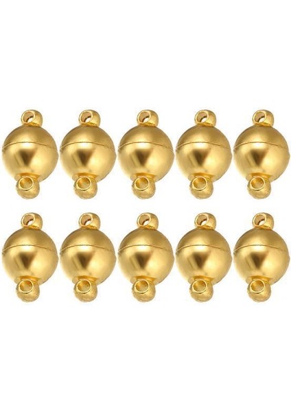 3X10 Set Manyetik Klips Mıknatıs Dönüştürücü Bilezik Kolye Için Altın Yapmak Için (Yurt Dışından)