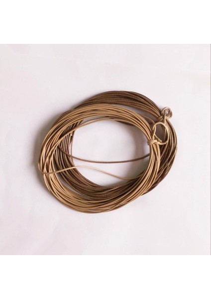 5x 10 M Mumlu Naylon Konu Pamuk Kordon Kordon Fit Dokuma Takı 1.5mm (Yurt Dışından)