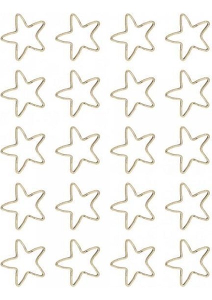 6x 20 Parça Alaşım Yıldız Şekli Bulgular Takı Yapımı Craft Bronz Için Charms (Yurt Dışından)