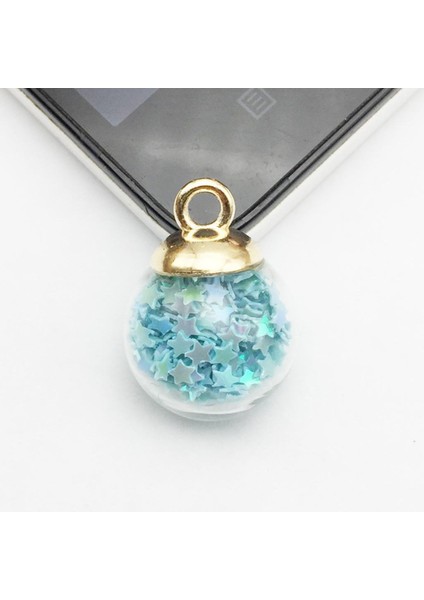 3x 10 Parça 16MM Tiny Star Cam Top Charms Kolye Dıy Zanaat Açık Mavi (Yurt Dışından) modelleri