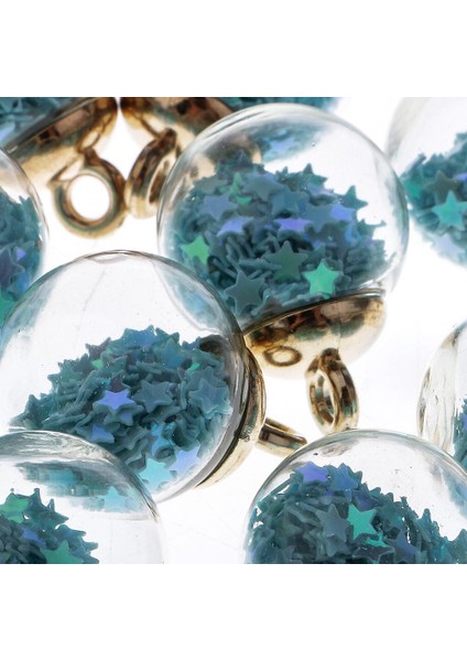 3x 10 Parça 16MM Tiny Star Cam Top Charms Kolye Dıy Zanaat Açık Mavi (Yurt Dışından) indirimleri