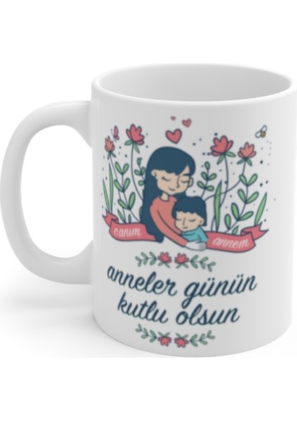Kişiye Özel Isim Baskılı Beyaz Kupa Bardak ,anneler Günü Bardak ,anneler Günü Hediyesi