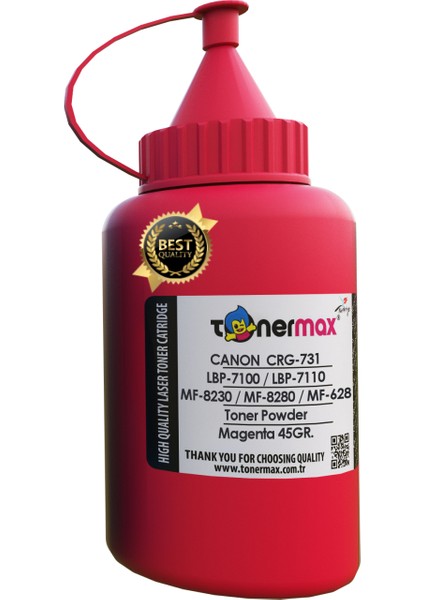 Canon CRG-731 Toner Tozu Kırmızı/ LBP-7100 / LBP-7110 / MF-8230 / MF-8280 / MF-628