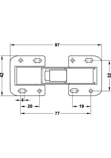 Theo Tas Deliksiz Menteşe 90º Yaylı 16-22MM fiyatları