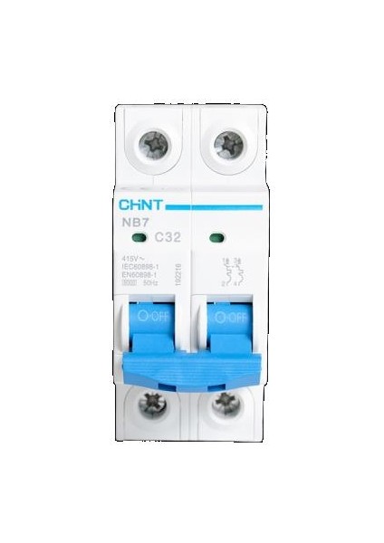 Chınt 192221 32A 2 Kutup C Tipi 6ka Otomatik Sigorta