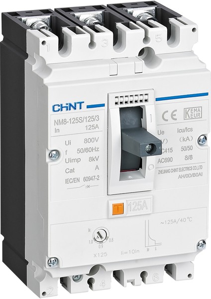 149682 NM8-125S 32-40A 3 Kutup 50KA Kompakt Şalter
