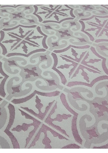 Sare Lüx Jakar Kumaş Mor Masa Örtüsü Dikdörtgen 160x320 cm - 1110 indirimleri