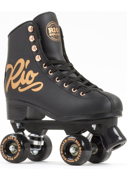 Rio Roller Rose Black Quad Paten