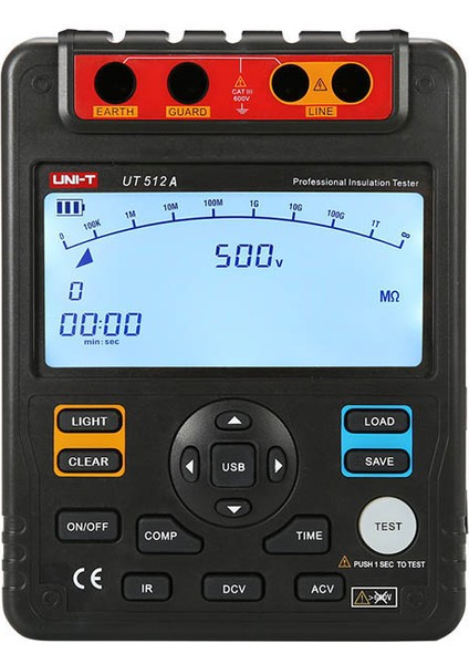 UT-512A Seri Yalıtım Direnci Test Cihazı