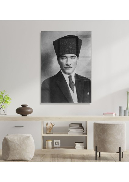 Gift Atatürk Temalı Cam Tablo 45X65CM-1