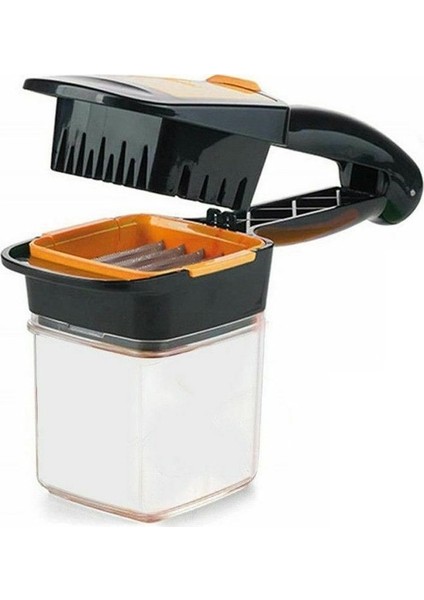 -Nicer Dicer Quick 5 In 1 Pratik Hazneli Sebze Meyve Doğrayıcı