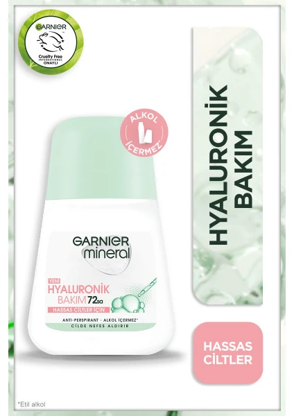 Mineral Hyaluronik Bakım Roll-on Deodorant