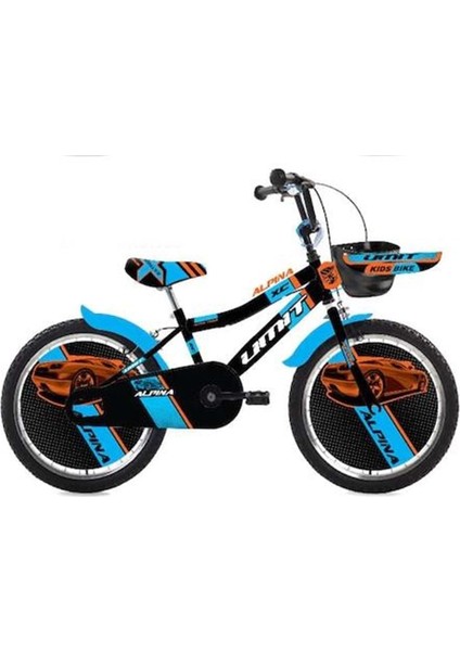 Ümit 2047 20 Jant Alpına Bmx Erkek Bisiklet Siyah Mavi Turuncu
